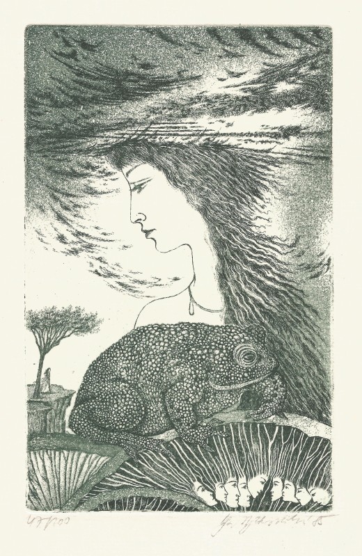 Vychodilová Olga - Head in the Clouds - Print
