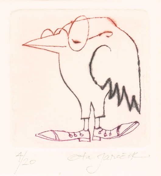Janeček Ota - Little Bird - Print