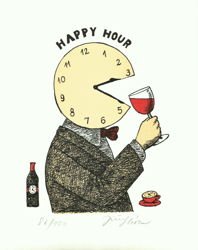 Slíva Jiří - Happy Hour - Grafika