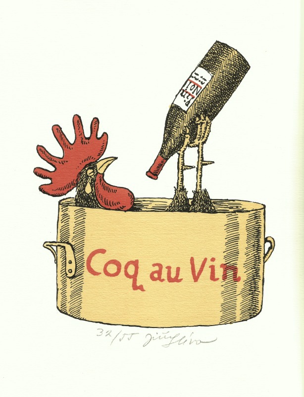 Slíva Jiří - Coq au Vin - Print