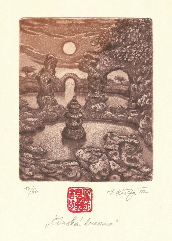 Kisza Herbert - Chinese Lantern - Print
