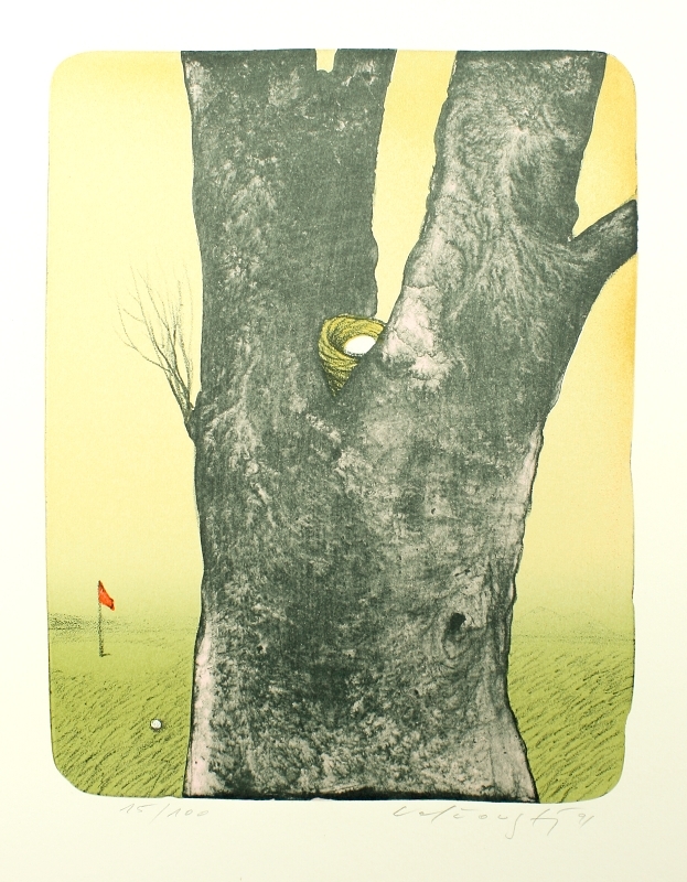 Velčovský Josef - Na golfu - Print