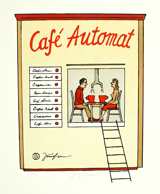 Slíva Jiří - Café Automat - Grafika