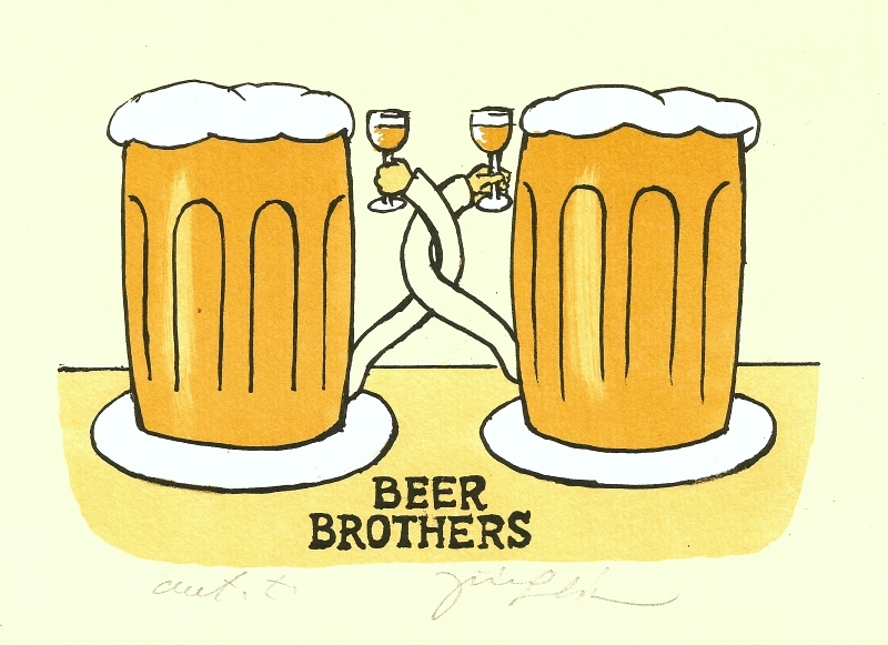 Slíva Jiří - Beer Brothers  - Print