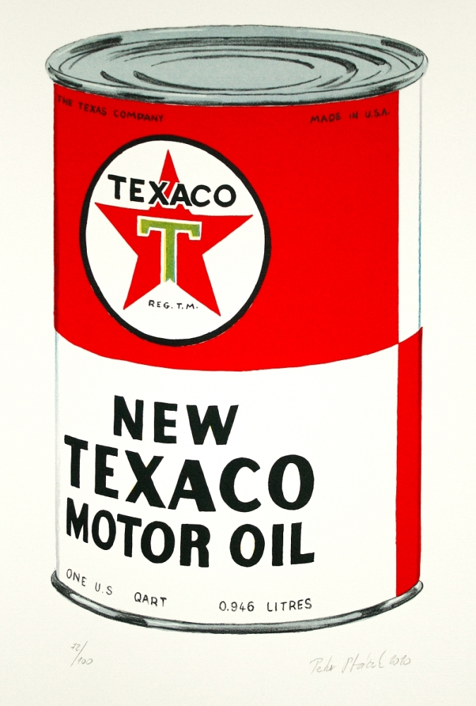 Ptáček Petr - New Texaco Motor Oil  - Grafika